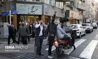 واکنش تهرانی ها به شلیک ضد هوایی