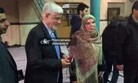 عارف رای خود را به صندوق انداخت