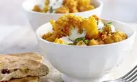 طرز تهیه گل کلم پلو با سبزیجات