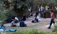 تصاویر تکان‌ دهنده از پارک شوش