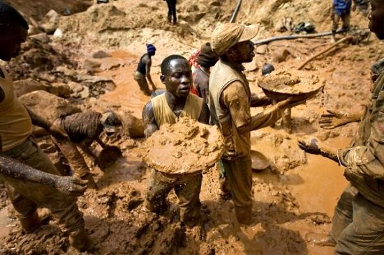 ۱۶ کشته در رانش زمین در یک معدن طلای کنگو