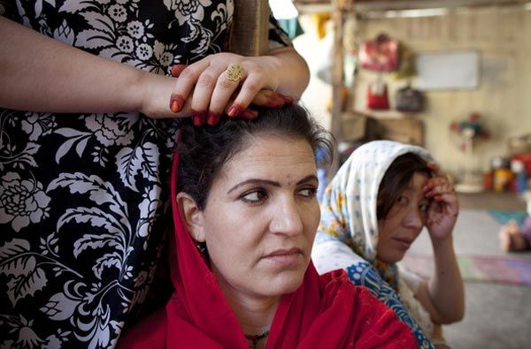 تصاویر متاثر کننده از زندان زنان مزار شریف