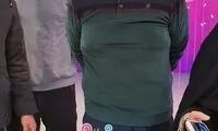 تیپ و قیافه خاص جواد خیابانی با کیک تولدش!
