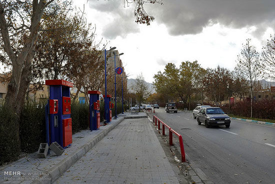 عکس: پمپ‌ بنزین تک تلمبه‌ای در اصفهان
