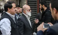 حضور چمران در محل حادثه پلاسکو