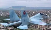 سقوط جنگنده «سوخو ۳۰» روسیه