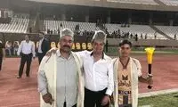 جشن برتری بزرگ لیگ یک با لباس قشقایی