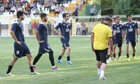 عکس: اولين تمرین جباری در لباس سپاهان