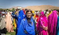 موسیقی و رنگ در عروسی بختیاری