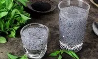 رفع عطش با تخم شربتی