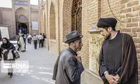 حیاط‌های بازار تاریخی تبریز