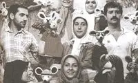 عکس خاطره‌ انگیز از پشت صحنه کلاه قرمزی