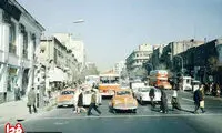 خیایان سعدی در سال ۱۳۴۵