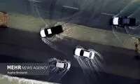 عکسی زیبا در میان آبگرفتگی قشم