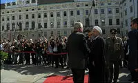 استقبال رئیس جمهور اتریش از دکتر روحانی
