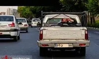 چُرت ظهرگاهی، پشت وانت وسط اتوبان!