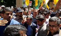 حضور احمدی‎نژاد در راهپیمایی روز قدس