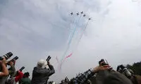 نمایش هوایی جنگنده‌ها در چین