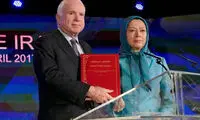 دیدار سناتور مک کین با مریم رجوی