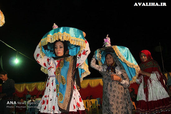 عکس: مراسم عروسی و رقص عشایر کرمانج