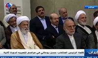 عباس جدیدی در مراسم تنفیذ رئیس‌ جمهور