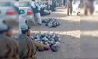 تصویری از دستفروشی تریاک در افغانستان!