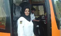 نخستین زن راننده اتوبوس از تجربیاتش می گوید