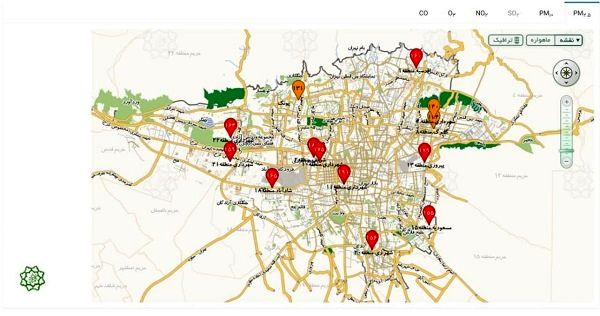 روش نوین شهرداری تهران برای مقابله با آلودگی!