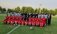 پیروزی تیم ملی فوتبال بانوان در دیداری دوستانه