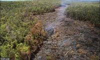 گدازه‌ها در حال نابود کردن هاوایی +عکس