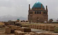 عکس: بزرگترین گنبد آجری جهان در زنجان