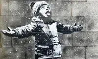 اثر جنجالی دیگری از بنکسی سر برآورد