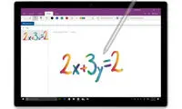 حل معادلات ریاضی توسط OneNote