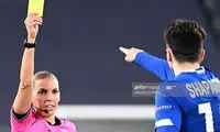 سوت تاریخی یک زن در لیگ قهرمانان اروپا