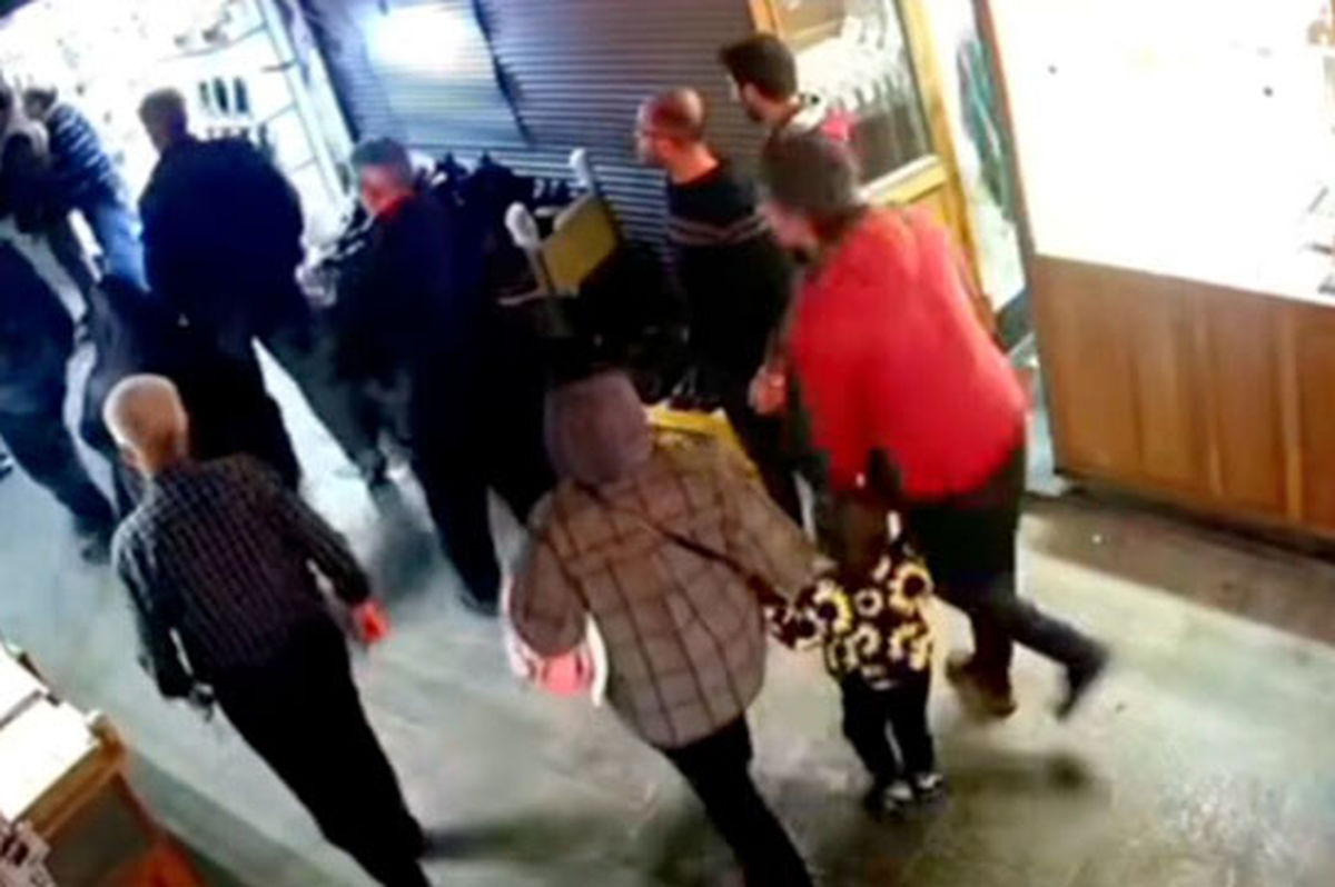 سارق طلا در تبریز توسط مردم دستگیر شد!