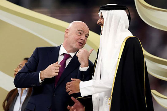 پشت پرده رفاقت امیر قطر و اینفانتینو چیست؟
