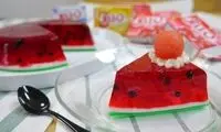 با این دسر سه رنگ، شب یلدا کولاک کنید!