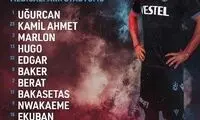 حسینی روی نیمکت ترابزون مقابل دنیزلی اسپور