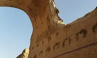 همزمان با آغاز سال ۲۰۲۱ طاق کسری فرو ریخت