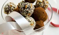 طرز تهیه ترافل شکلات تیره