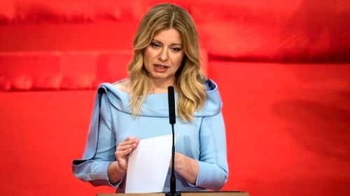 اولین رئیس جمهوری زن در اسلواکی سوگند یاد کرد