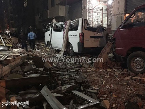 انفجار بمب نزدیک اهرام مصر +عکس