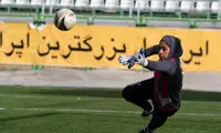 دختر دروازه‌بان سابق تیم ملی گلر شد
