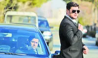 سام درخشانی مقابل دوربین «گسل»