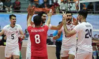 صعود والیبال ایران به نیمه‌نهایی قهرمانی آسیا