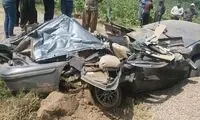 واژگونی کامیون روی سمند، ۴ کشته داشت