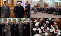 بشار اسد نماز عید فطر را اقامه کرد