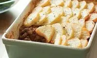 ناهار کم چرب با پای شترمرغ و سبزیجات