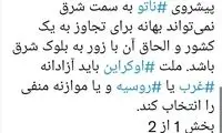 طعنه سنگین مطهری به منتقدان ناتو