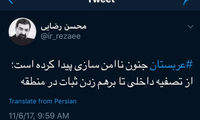 محسن رضایی: عربستان جنون گرفته است